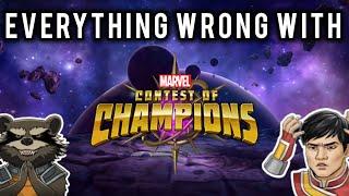 EVERYTHING WRONG WITH MARVEL CONTEST OF CHAMPIONS