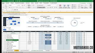 Seguimiento de Inventario Para Excel y Google Sheets | Video Tutorial | Motivando.co