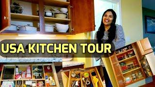 MY 13 YEAR FULL KITCHEN TOUR| KITCHEN ORGANISATION AND TIPS | PRIYAMEENA MANOHARAN