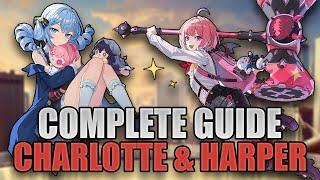 FULL CHARLOTTE AND HARPER GUIDE! EVERYTHING YOU NEED TO KNOW! | SOLO LEVELING : ARISE