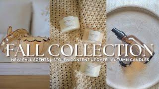 Fall Collection Reveal + Update on Stolen Content | Love & Co. Candles