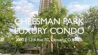 Cheesman Park Highrise Condos For Sale - 2000 E 12th Ave 7C Denver CO 80206