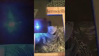 ️ Steampunk girl Engraved on Anodized Card  | Intricate Laser Engraving Art