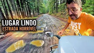 NUNCA VI ISSO NOS EUA  PAISAGEM LINDA NUMA ESTRADA  HORRÍVEL 