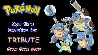 Pokemon Squirtle Wartortle Blastoise Mega Blastoise (Kamex) Tribute AMV