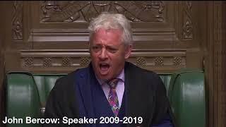 Best of John Bercow: Speaker 2009 - 2019 Part 1