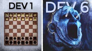 6 DEVS Make CHESS, but it's a HORROR Game!
