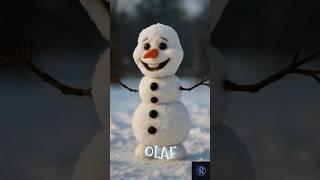 Olaf, Sven & Kristoff in Real Life? | Frozen AI Short