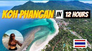 12 hours in KOH PANGHAN  | Best Beaches, Full Moon Party  | Thailand Travel Backpacking