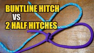 Become a MASTER of Knot Tying with Buntline Hitch vs Two Half Hitches