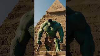 Hulk in Egypt Pyramid #foryou #egyptianhistory #historical #midjourney