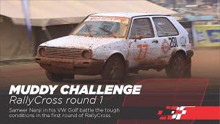 Muddy Challenge | Sameer @ Rallycross Round 1. #vwgolf