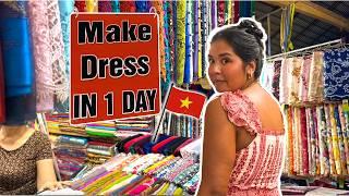 Custom Dresses in Vietnam (MADE in 24 HOURS?!)