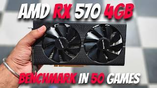 AMD RX 570 4GB Benchmark in 50 Games