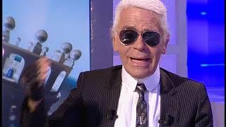 K.Lagerfeld "Je n'ai pas envie d'assister à mon propre enterrement"