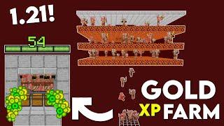 Minecraft Easiest GOLD XP Farm - Tutorial 1.21+