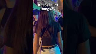 Nightlife Khaosan Rd | The land of smiles |Bangkok Thailand 