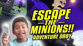 ROBLOX-ESCAPE THE MINIONS ADVENTURE OBBY!