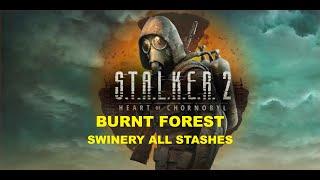 S.T.A.L.K.E.R. 2 - Burnt Forest - Swinery All Stashes