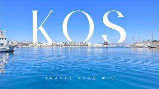 Kos Greece Travel Vlog 2024 | Explore Greece 4K, Greek Islands, Market, Greek Food, Streets