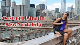 Monthly cost of living in New York City ( USA ) || Expense Tv