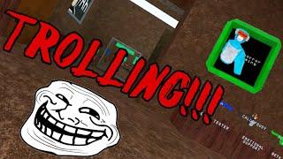 Trolling as Mod/Beta Tester!!! (Big Scary)