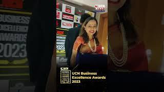 UCN Business Excellence Award 2023 at Nagpur Dr. Meghna Agrawal from Disha Clinic and Hospital