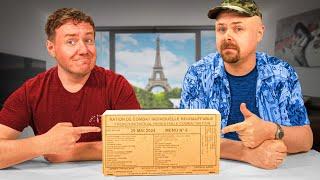 British Guys Taste Test French MRE (Meal Ready to Eat) ft @ashens