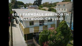 6 unit Multi Family Property in North Hollywood.