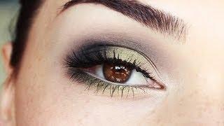 Olive Green Smokey eyes tutorial