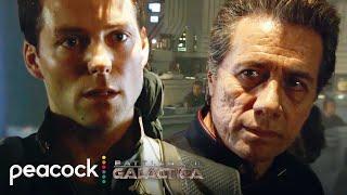 'If it were you, we'd never leave' | Battlestar Galactica