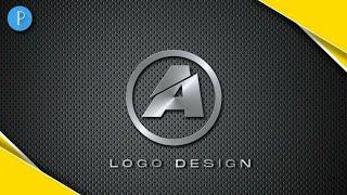 Metal Logo Design on Android / iPhone | Pixellab tutorial | Creative Ajit 