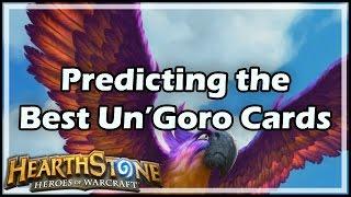 [Hearthstone] Predicting the Best Un’Goro Cards