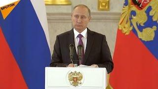 Putin: Russia 'ready and willing' to restore full relations with the US