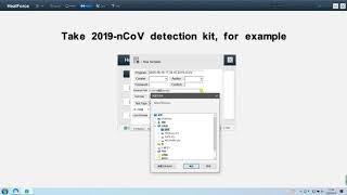 Software operation of X960 PCR system