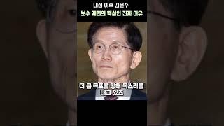 대선이후 김문수가 보수 개편의 핵심