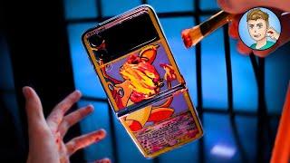 How I Turned My PHONE into a POKÉMON CARD!