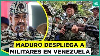 Venezuela en crisis: Maduro despliega militares previo a toma de poder