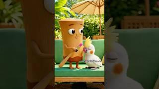 Wait… What’s Wrong With Its Lip?!  #funny #story #cartoon