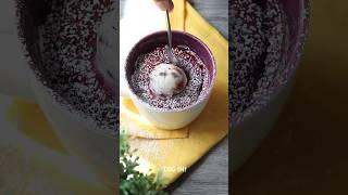 2-Minute Trick for Delicious Red Velvet Mug Cake #shorts #mugcakes