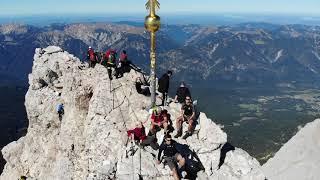 Zugspitze über den Stöpselzieher Klettersteig - A daytrip to the Top of Germany