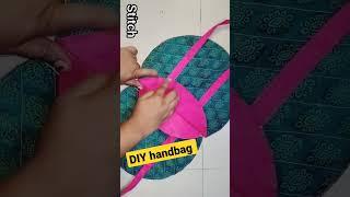 New Trick -shopping bag / handbag making |  Best making ideas from leftover fabric| old cloths reuse