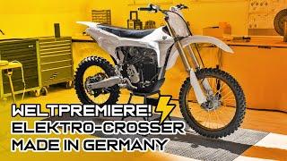 Weltpremiere: Grizzlar EMX 30 - Elektro-Motocross-Motorrad mit Niedervolt-Konzept, made in Germany