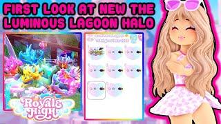 First Look At The NEW LUMINOUS LAGOON TIDALGLOW HALO 2025 Royale High Update