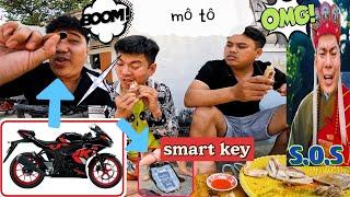 Phúc Đầu To trộm bin Smartkey Xe MôTô Quốc nhét vào con Gà Thiết khmer