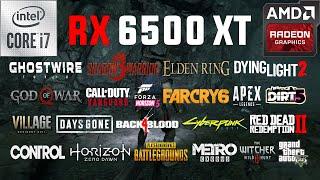 RX 6500 XT 4GB Test in 25 Games