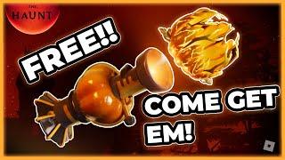 LAST CHANCE!! DROPPING STAR CREATOR SMASHED PUMPKIN UGC (Roblox The Haunt Event) 