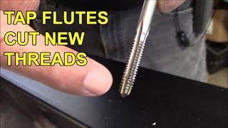 Tap New Threads in Steel and Aluminium, Cutting Tips and Tricks