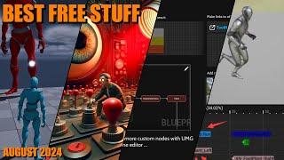The BEST FREE Assets Released on The UNREAL ENGINE MARKETPLACE In August 2024