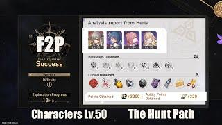 F2P Team (No Seele) - Simulated Universe World 6 - The Hunt - Honkai Star Rail